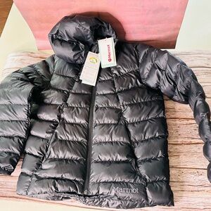 Marmot Black Puffer Jacket